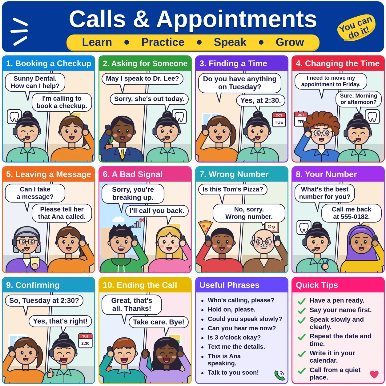 Calls & Appointments