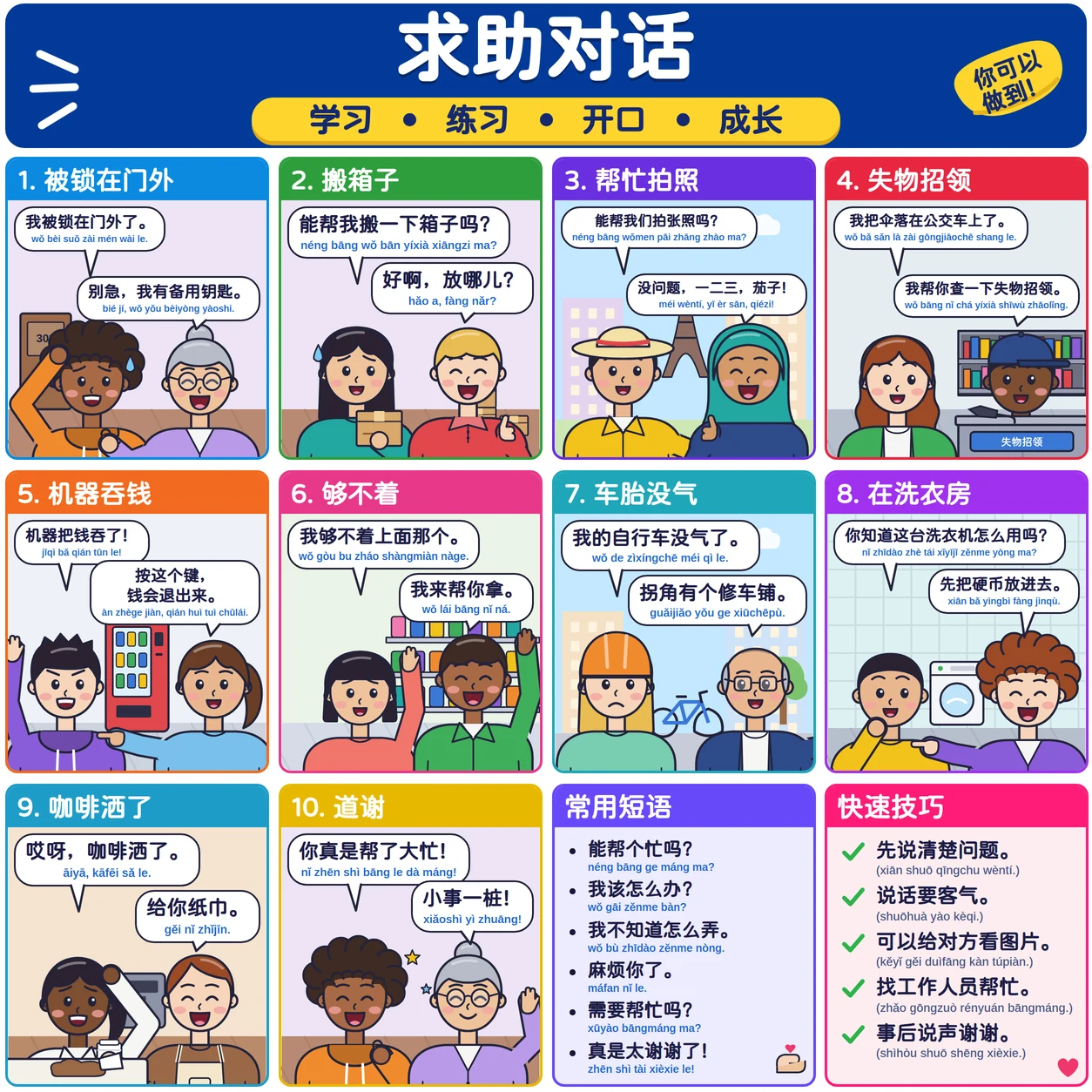求助对话