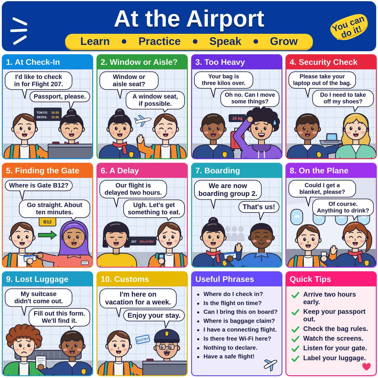 At the Airport